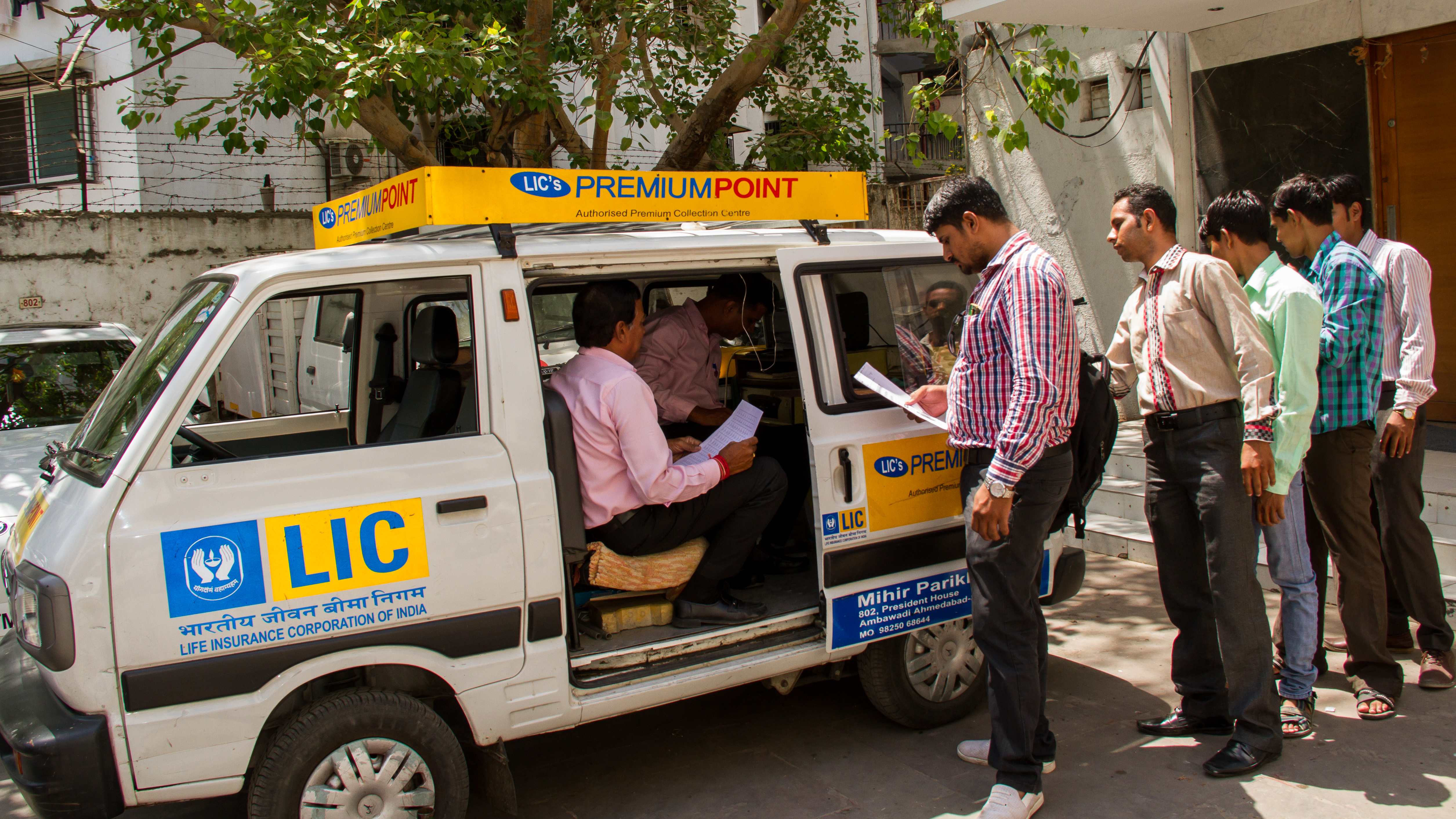 MP Financial’s mobile van initiative for on-the-spot payment of LIC premium